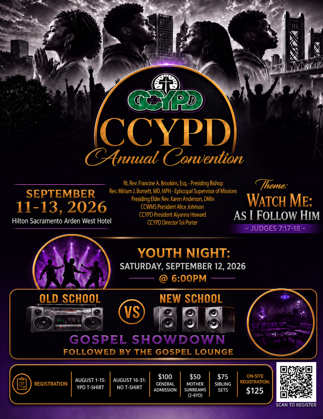 CCYPD Annual Convention flyer